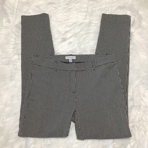 Carolina Belle Women’s Plaid Black & White Checkered Print Slacks Pants 👖